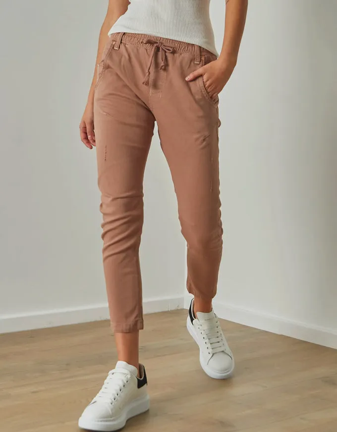 Active Taupe Jeans