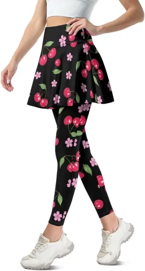 Athletic Skirt with Leggings Tennis Skirted Legging for Women with Pocket for Gym Yoga XS-3XL