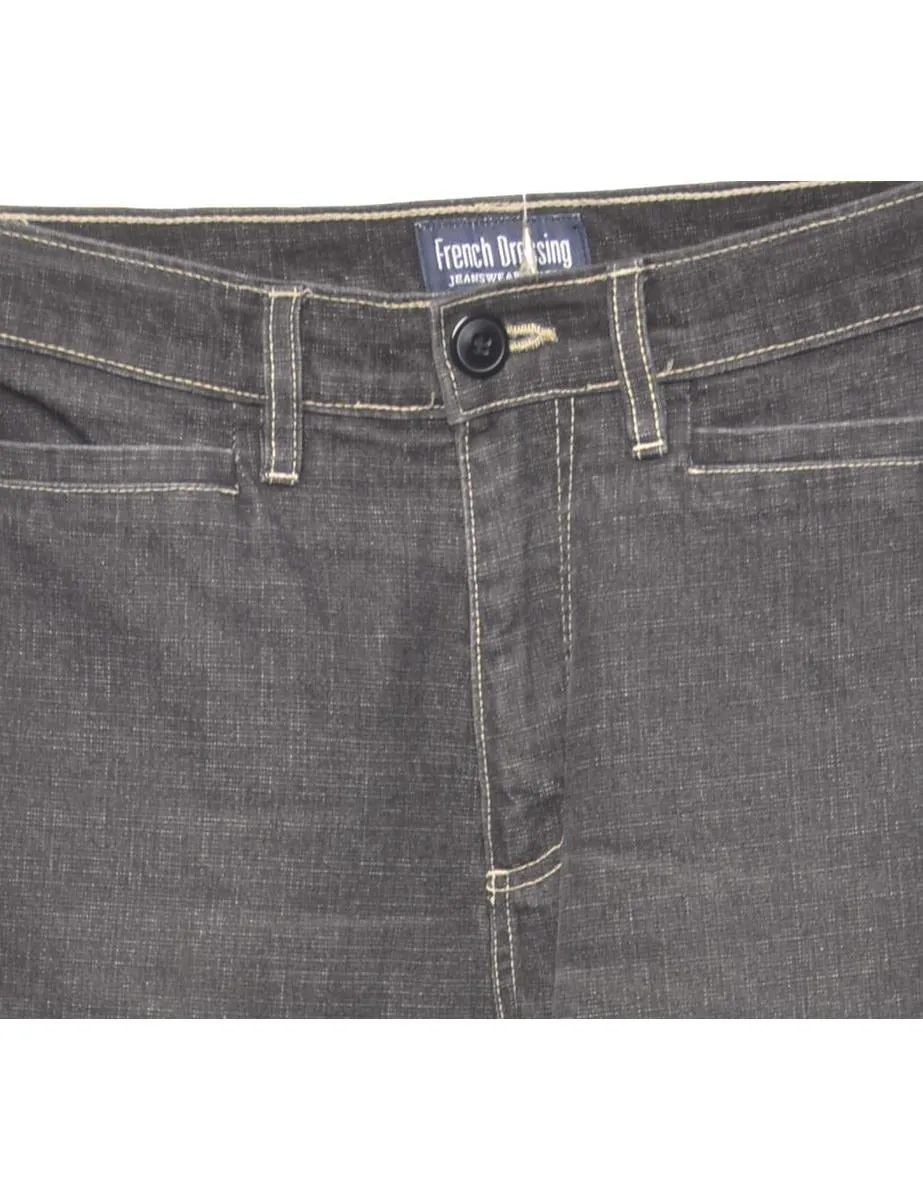 Black High-Waist Jeans - W29 L29