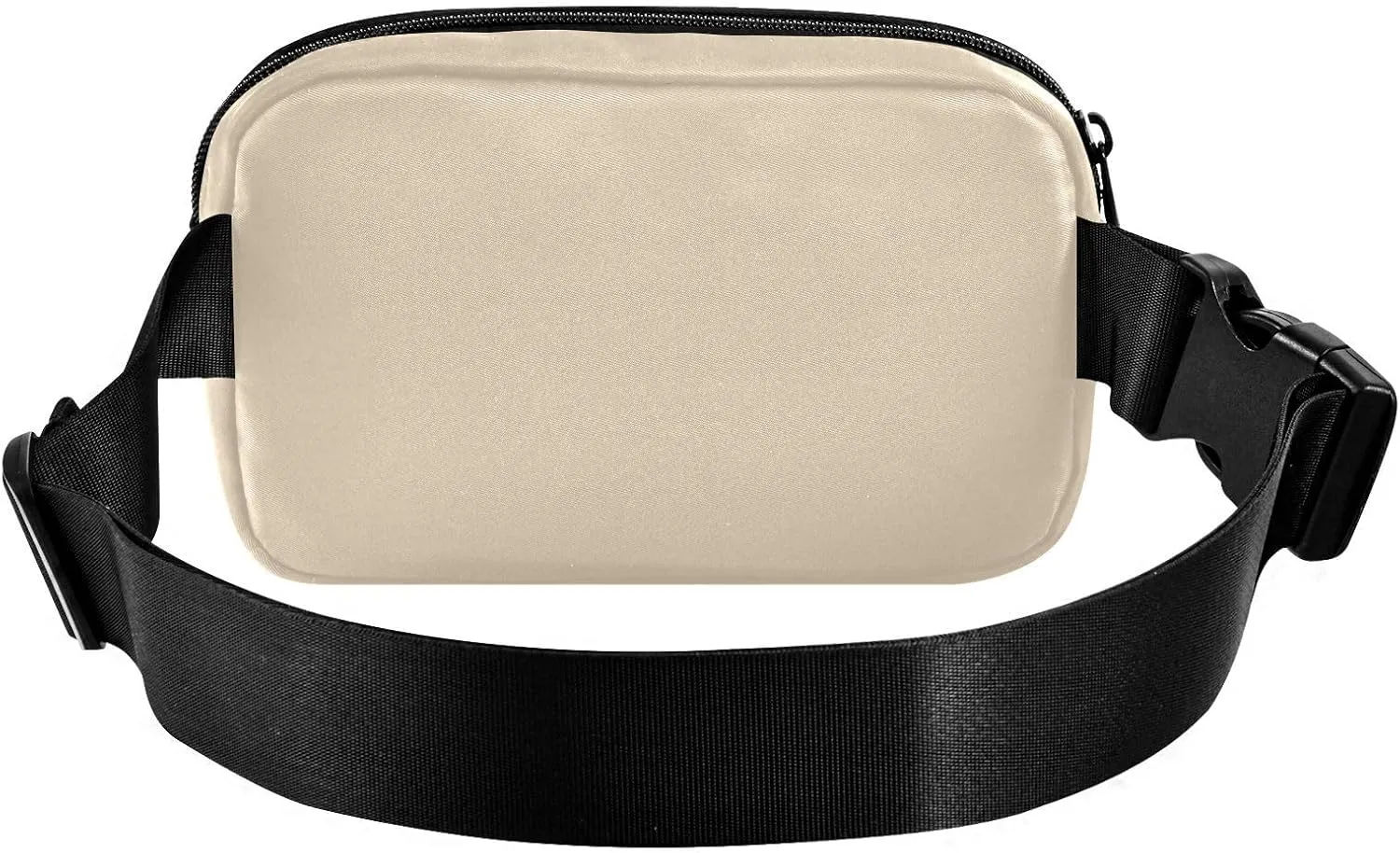Blanched Almond Belt Bag Fashion Travel Chest Bag Lightweight Crossbody Bags with Adjustable Strap