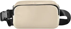 Blanched Almond Belt Bag Fashion Travel Chest Bag Lightweight Crossbody Bags with Adjustable Strap
