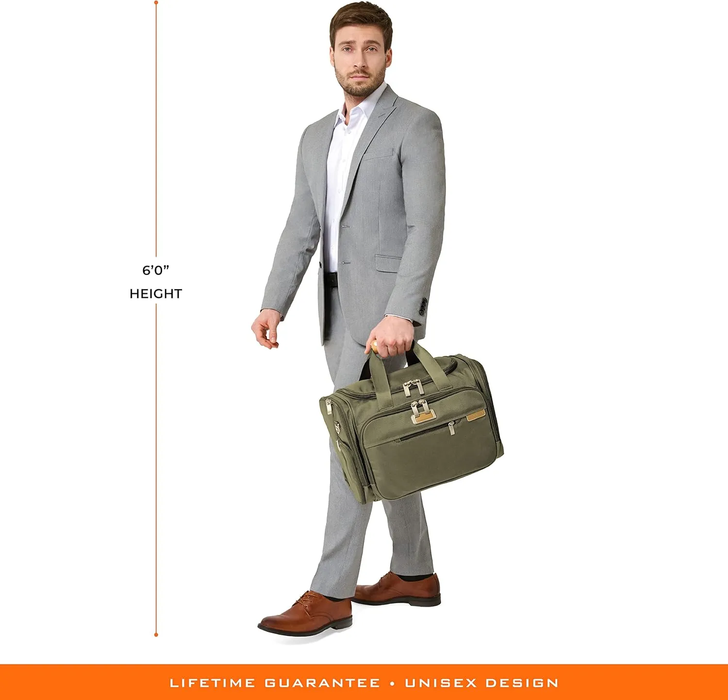 Briggs & Riley Travel Duffel Bag - Weekender & Overnight Luggage for Women & Men, Softside Bag