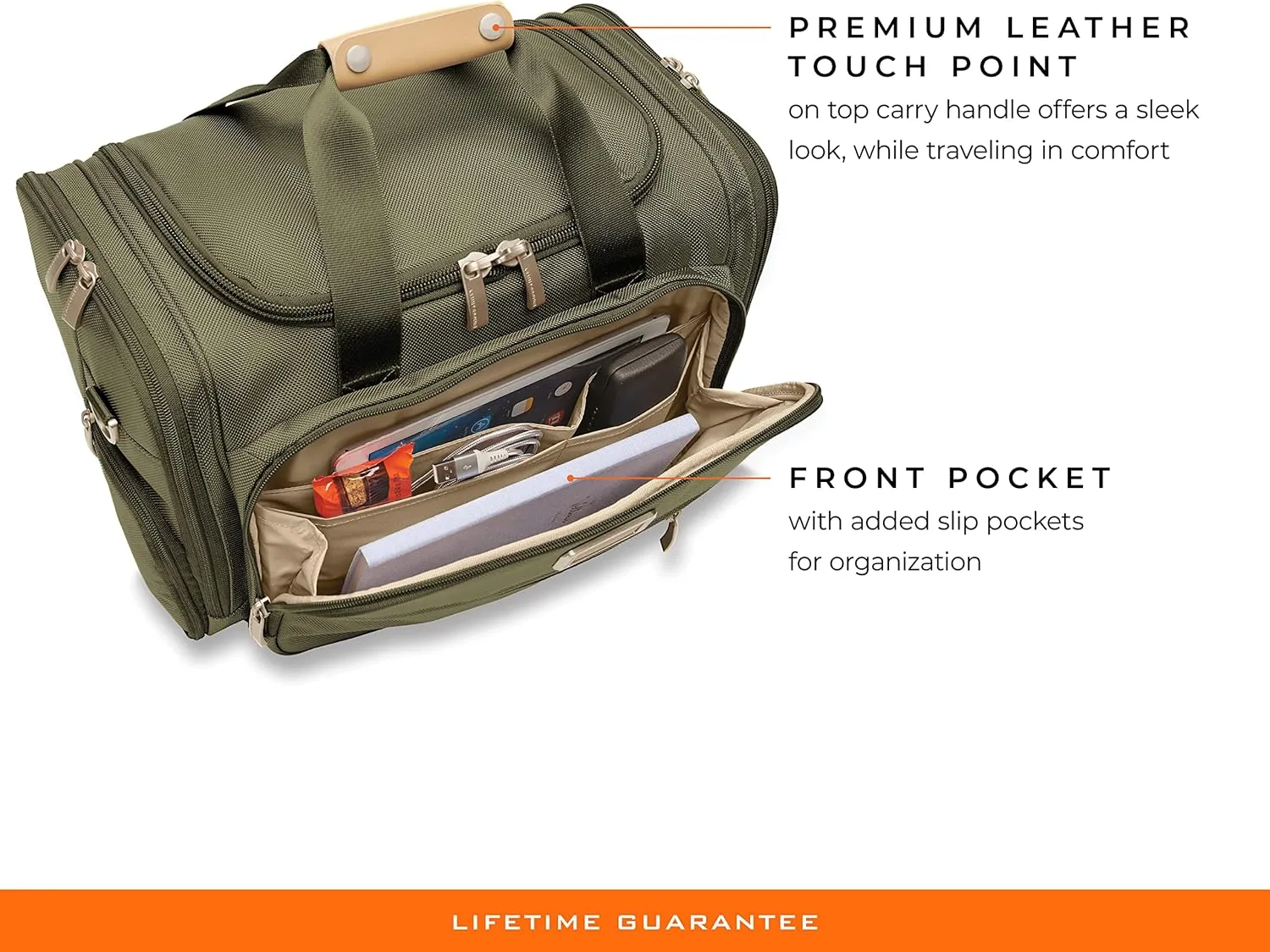 Briggs & Riley Travel Duffel Bag - Weekender & Overnight Luggage for Women & Men, Softside Bag