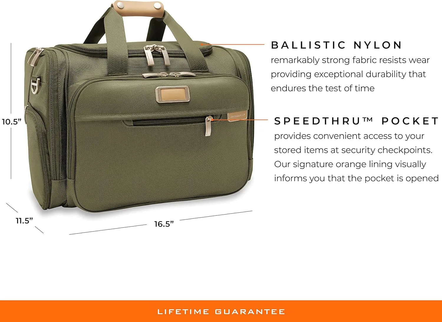 Briggs & Riley Travel Duffel Bag - Weekender & Overnight Luggage for Women & Men, Softside Bag