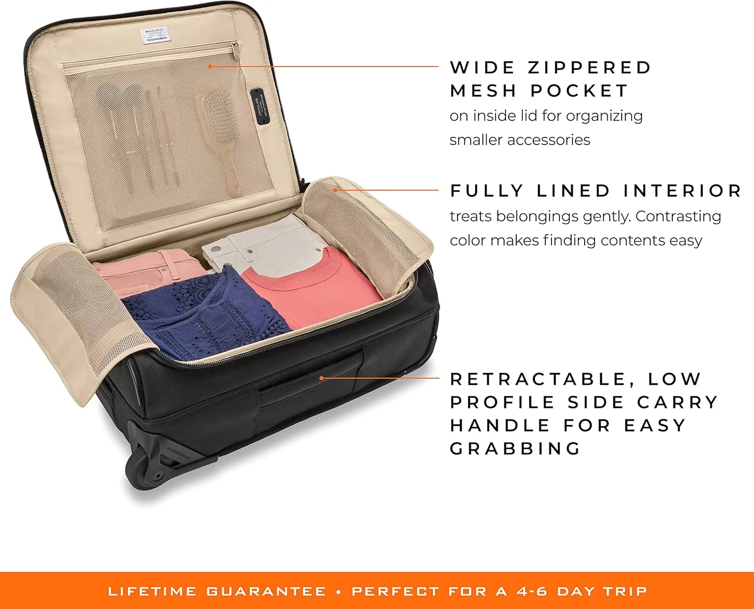 Briggs & Riley Travel Duffel Bag - Weekender & Overnight Luggage for Women & Men, Softside Bag