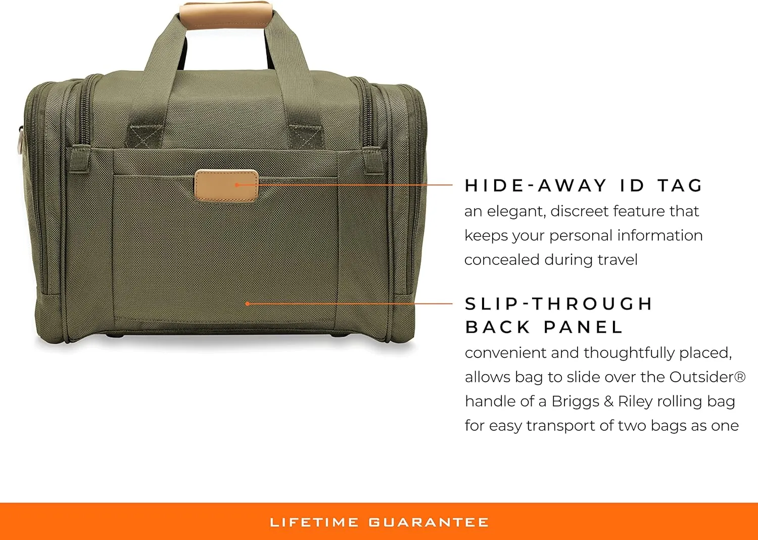 Briggs & Riley Travel Duffel Bag - Weekender & Overnight Luggage for Women & Men, Softside Bag