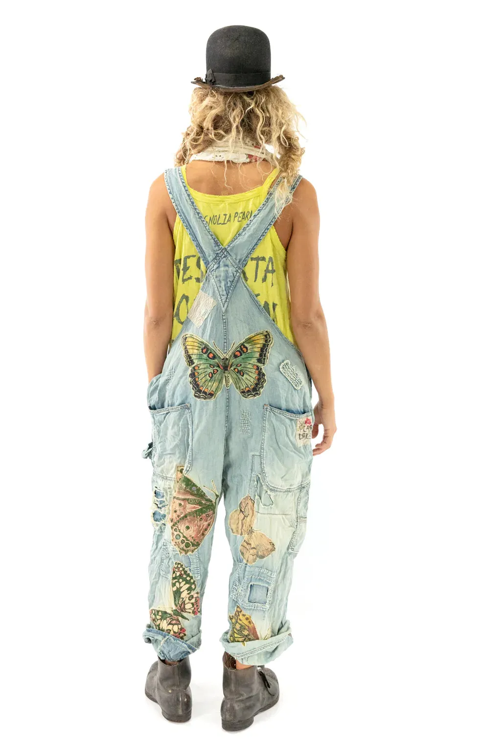 Butterfly Applique Overalls