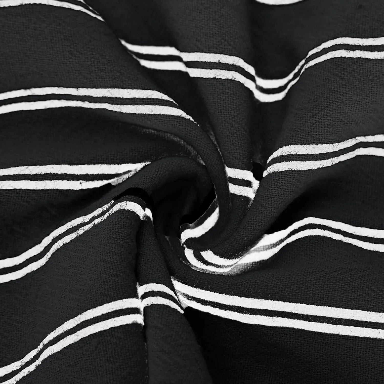 Capris for Women Fashion Casual Stripe Elastic Loose Pants Straight Wide Leg Trousers Womens Beach Vacation Outfits
