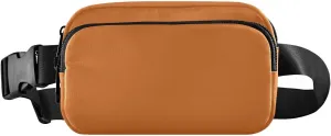 Chocolate Crossbody Bag for Women for Workout Running Traveling Hiking, 8 x 5.3 x 2.3 Inches