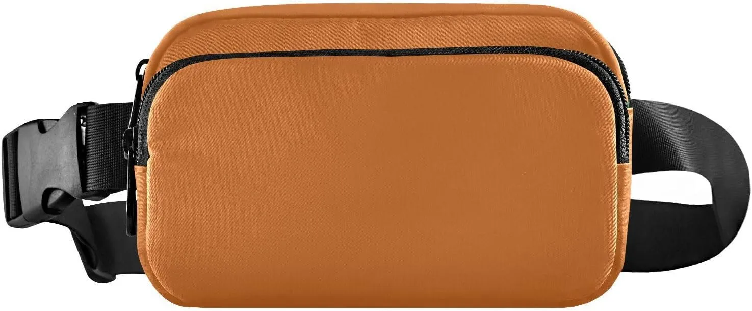 Chocolate Crossbody Bag for Women for Workout Running Traveling Hiking, 8 x 5.3 x 2.3 Inches