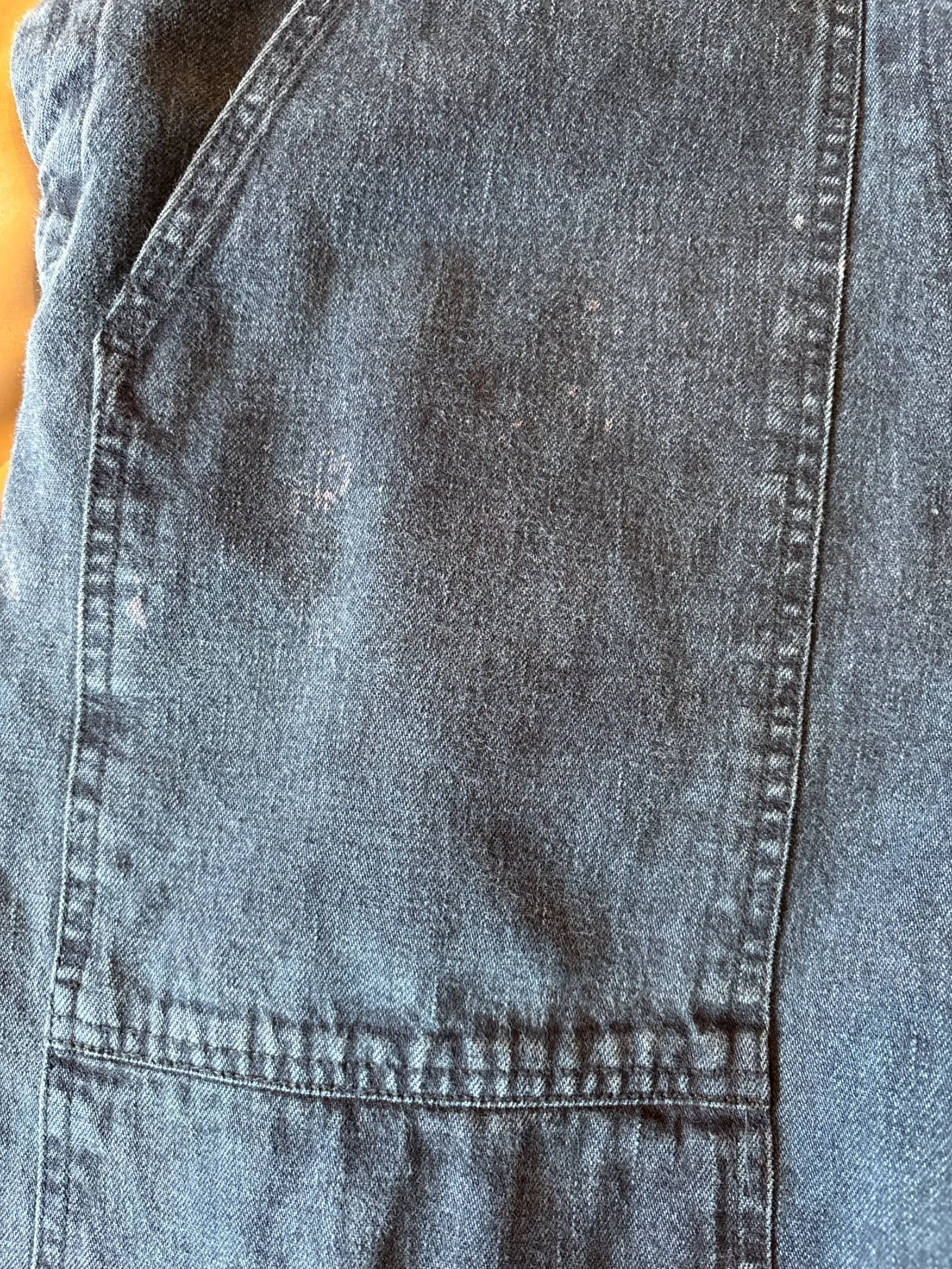 Cotton Denim Overalls