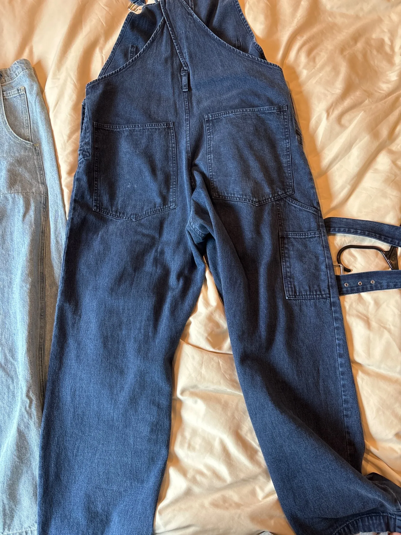 Cotton Denim Overalls