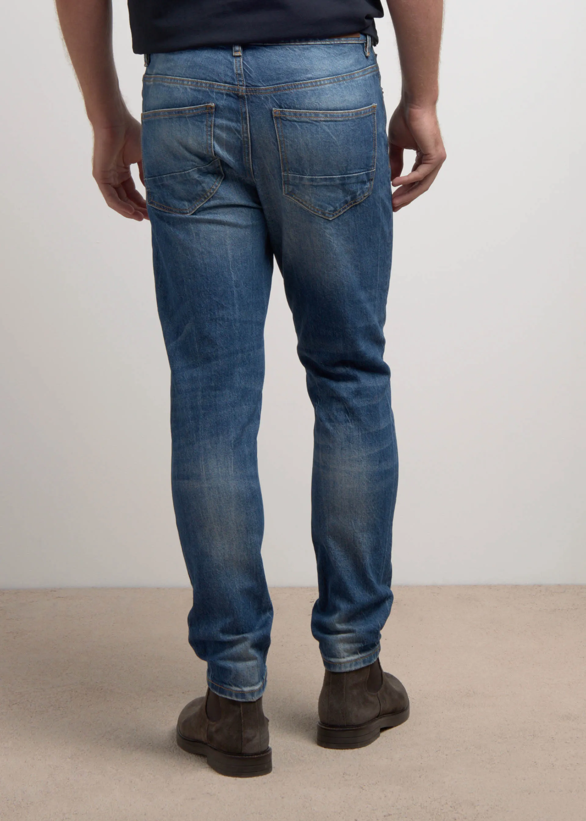 Denim carrot fit