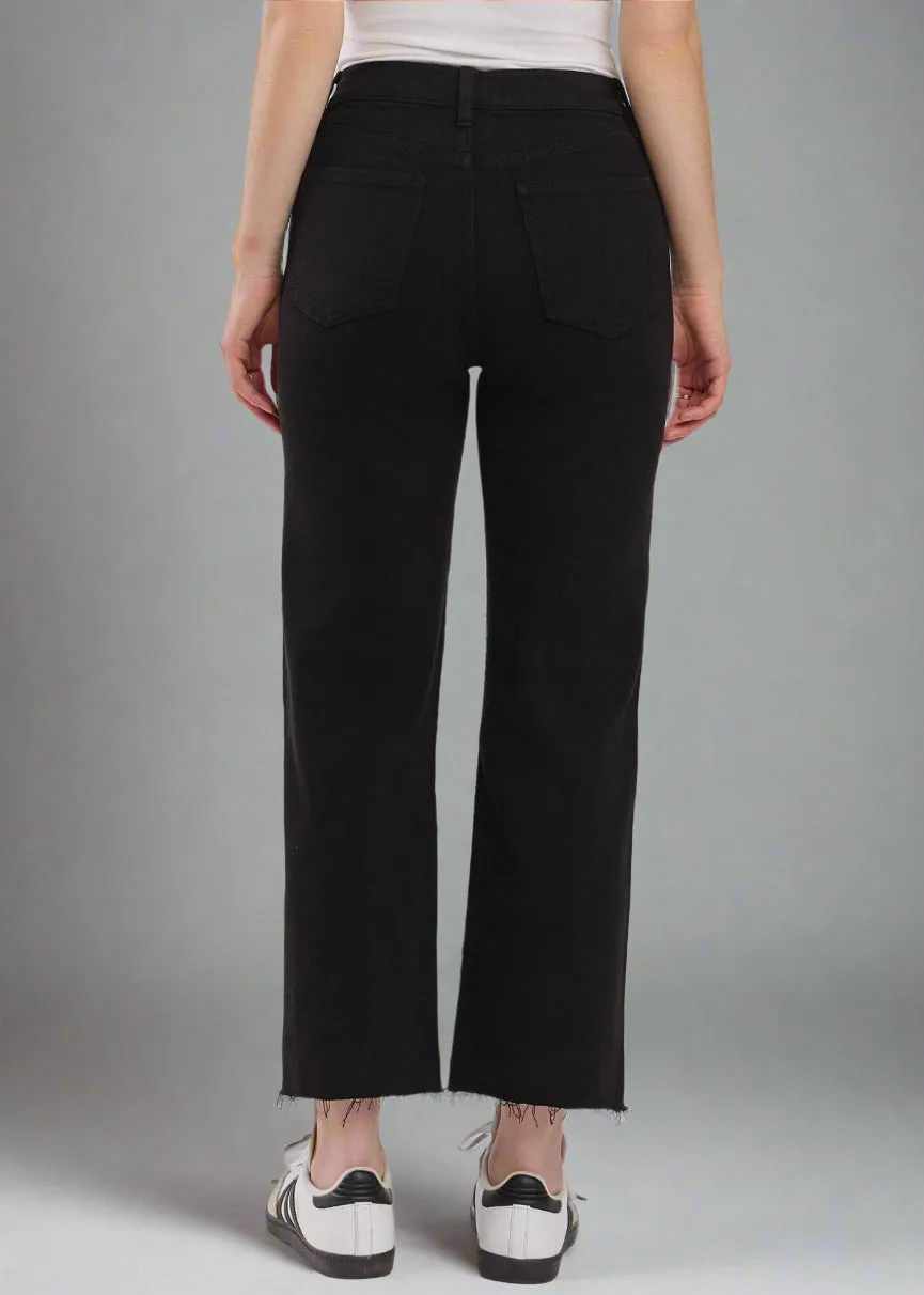 Eunina Dawn wide leg-cropped jean