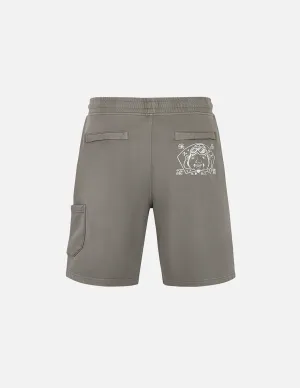 Godhead Print Relax Fit Sweat Shorts