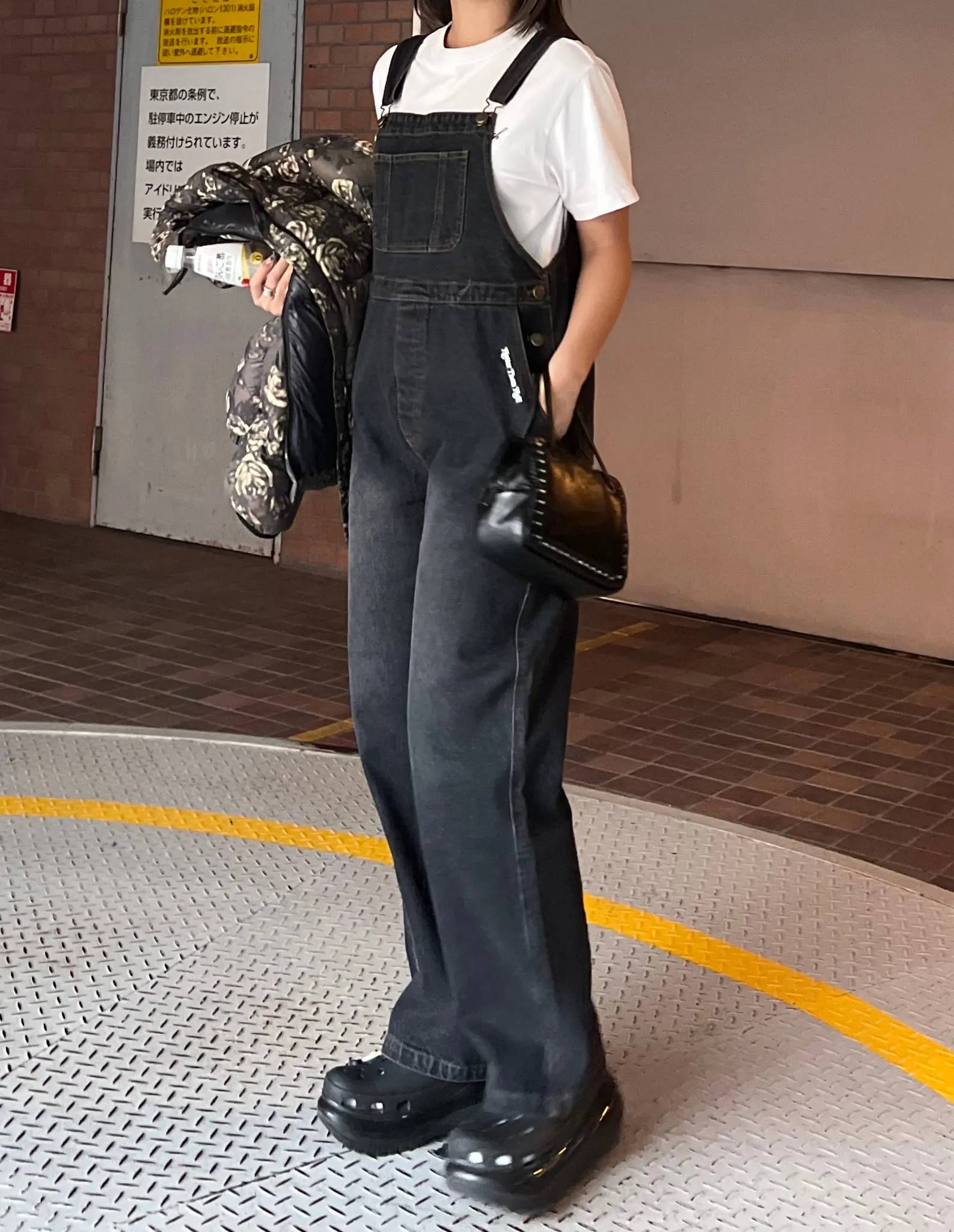 HTH denim overalls
