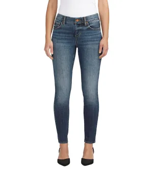 Jag Mid Rise Maya Skinny Pull On Jean In Night Flight Blue
