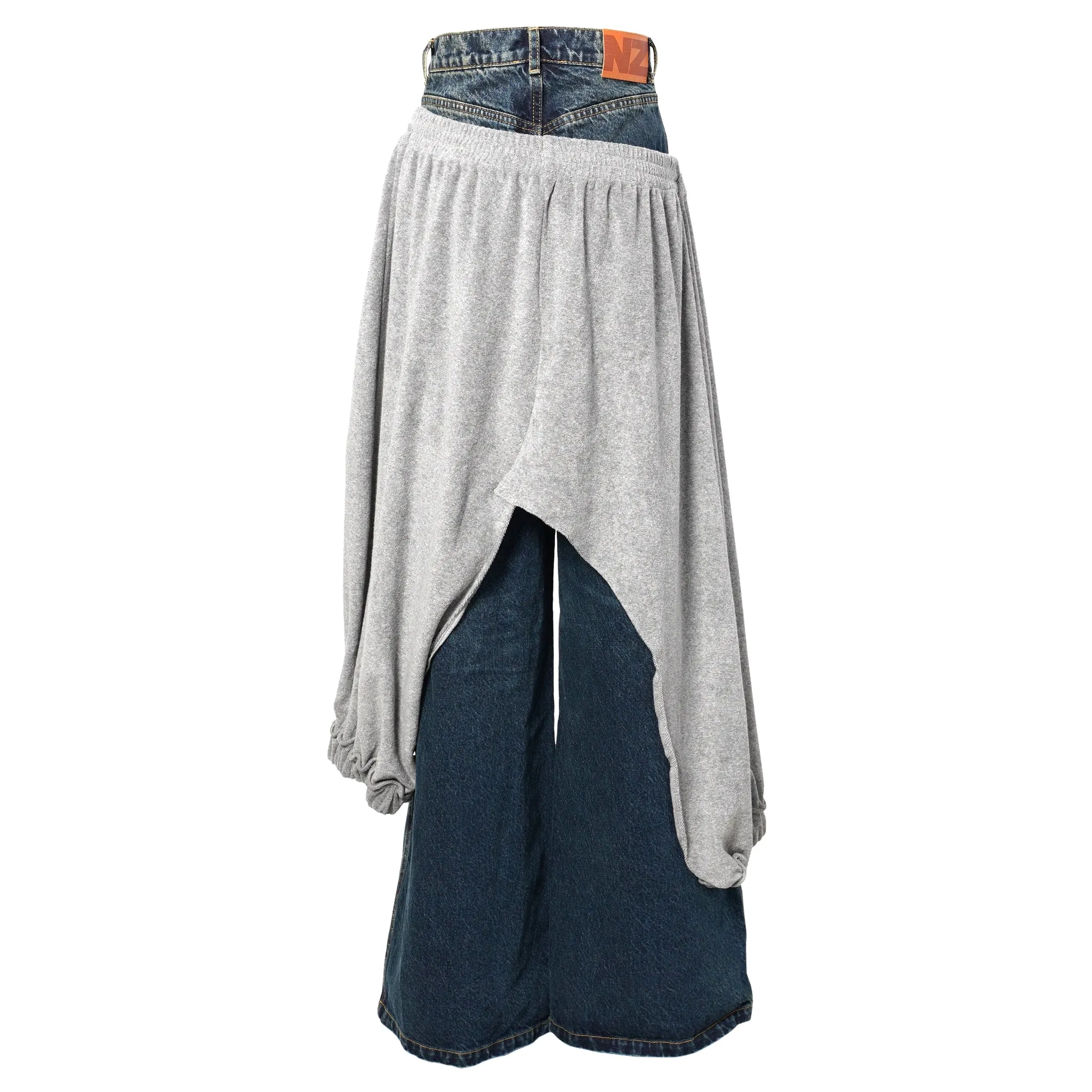 JOGGER  JEANS / LIGHT WASH/GREY