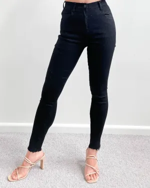 Jordan High Rise Jeans Black