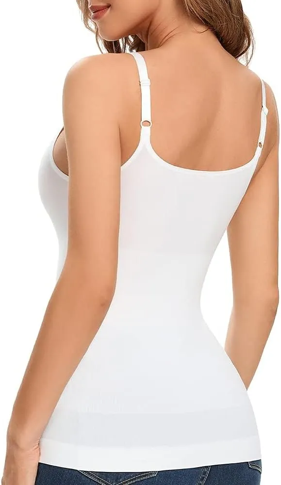 JOYSHAPER Shapewear Camisole for Women Tummy Control Shapewear Tank Top with Adjustable Spaghetti Strap Cami Tanks