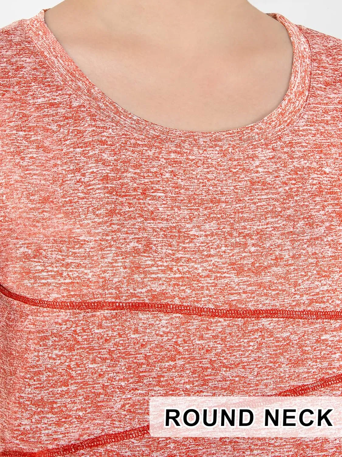 Kimmery Workout Tops for Women Short Sleeve Shirts for Women Quick Dry Line Decor Yoga Tops