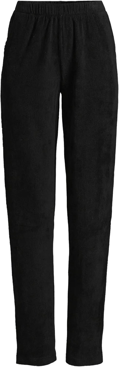 Lands' End Women's Sport Knit High Rise Corduroy Pants