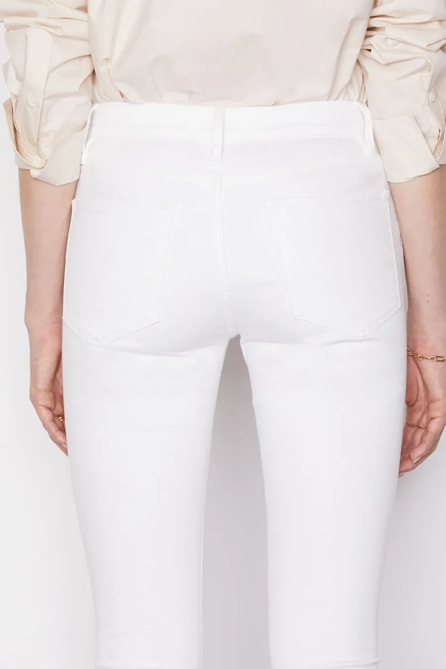 Le High Skinny Blanc