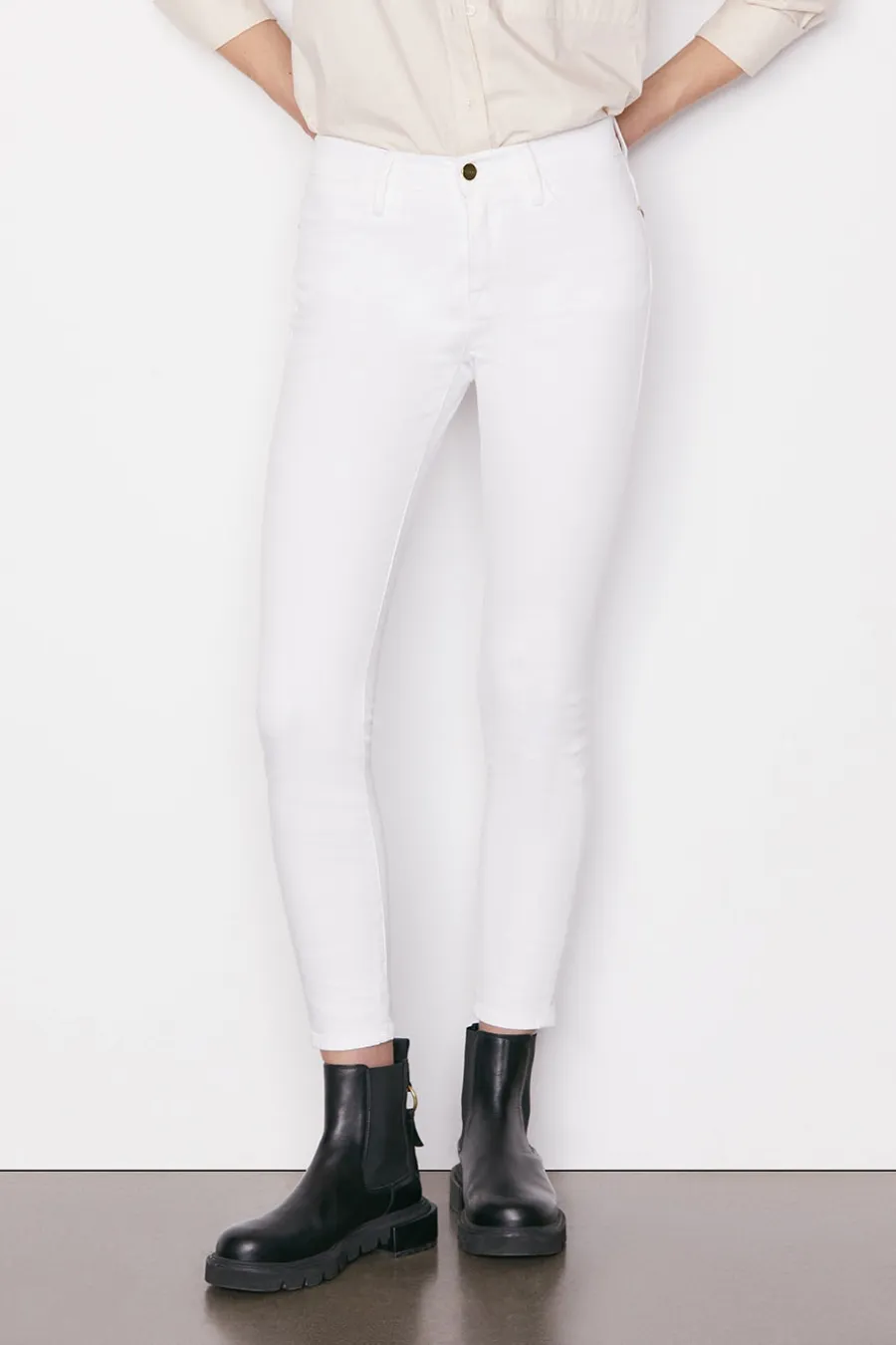 Le High Skinny Blanc