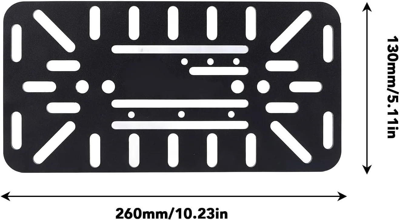 Motorcycle Side Saddle Bag Mount Holder, Motorcycle Side Racks Strong Structure Easy Bundling for 450MT 2024 To 2025 (Right)