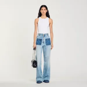 Oslone High-Rise Jeans Light Bu Jean