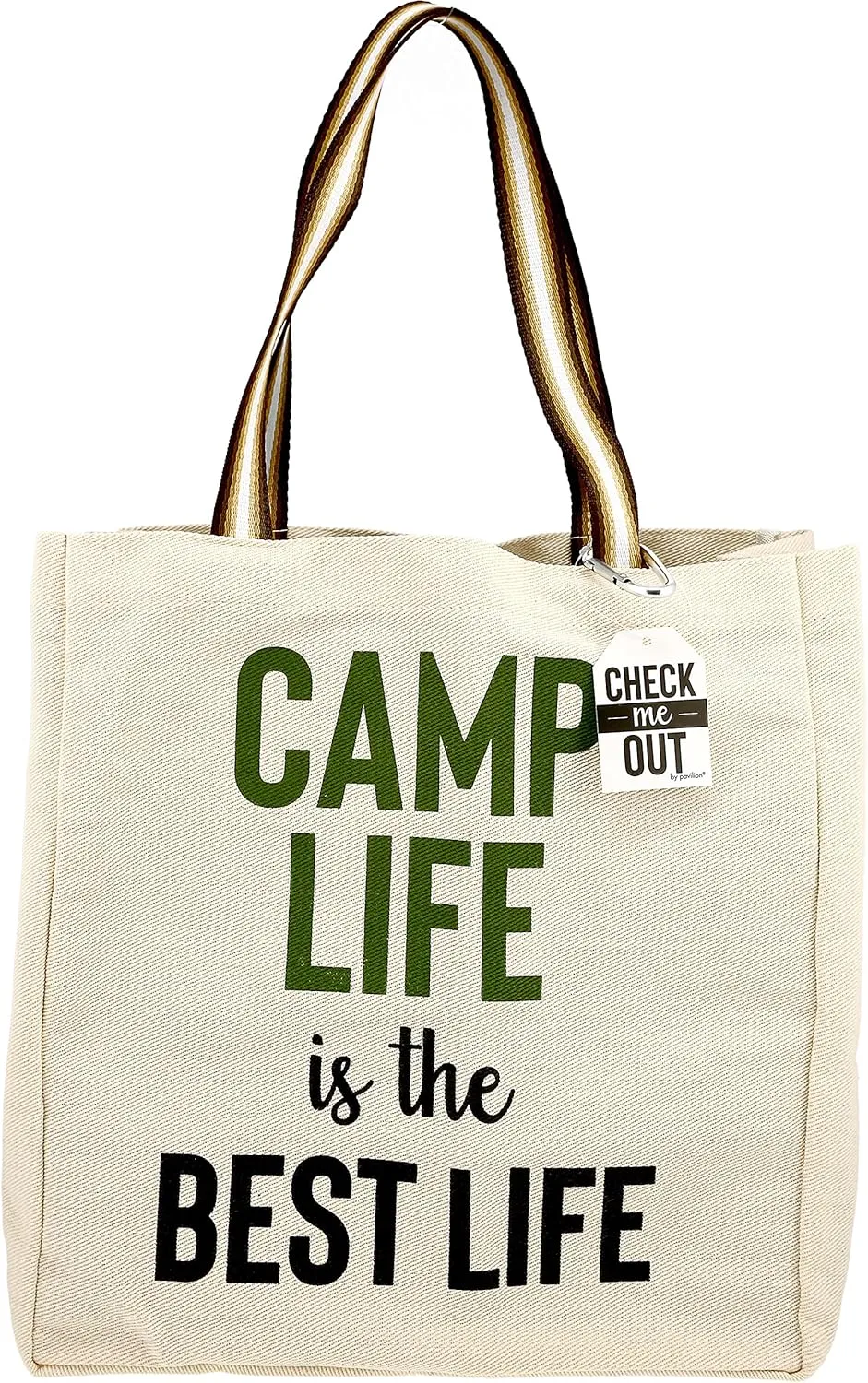 Pavilion Gift Company Reusable Eco-Friendly Shopping Tote Medium Bag