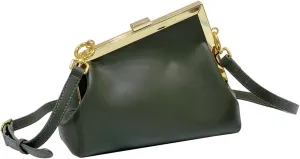 PU Leather Hobo Handbags Women Shoulder Bags Crossbody Bag Clutch Purse with Metal Clasp Closure