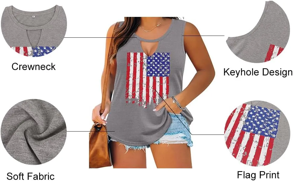 RITERA Plus Size Tank Tops for Women V/Round Neck Summer Sleeveless Basic Pleated Shirt Keyhole Tank XL-5XL