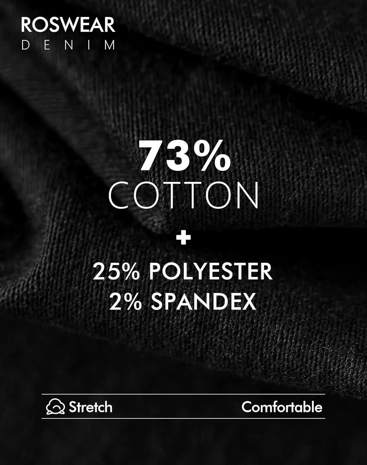 roswear Womens High Waisted Stretchy Skinny Curvy Jeans Tummy Control Jeggings