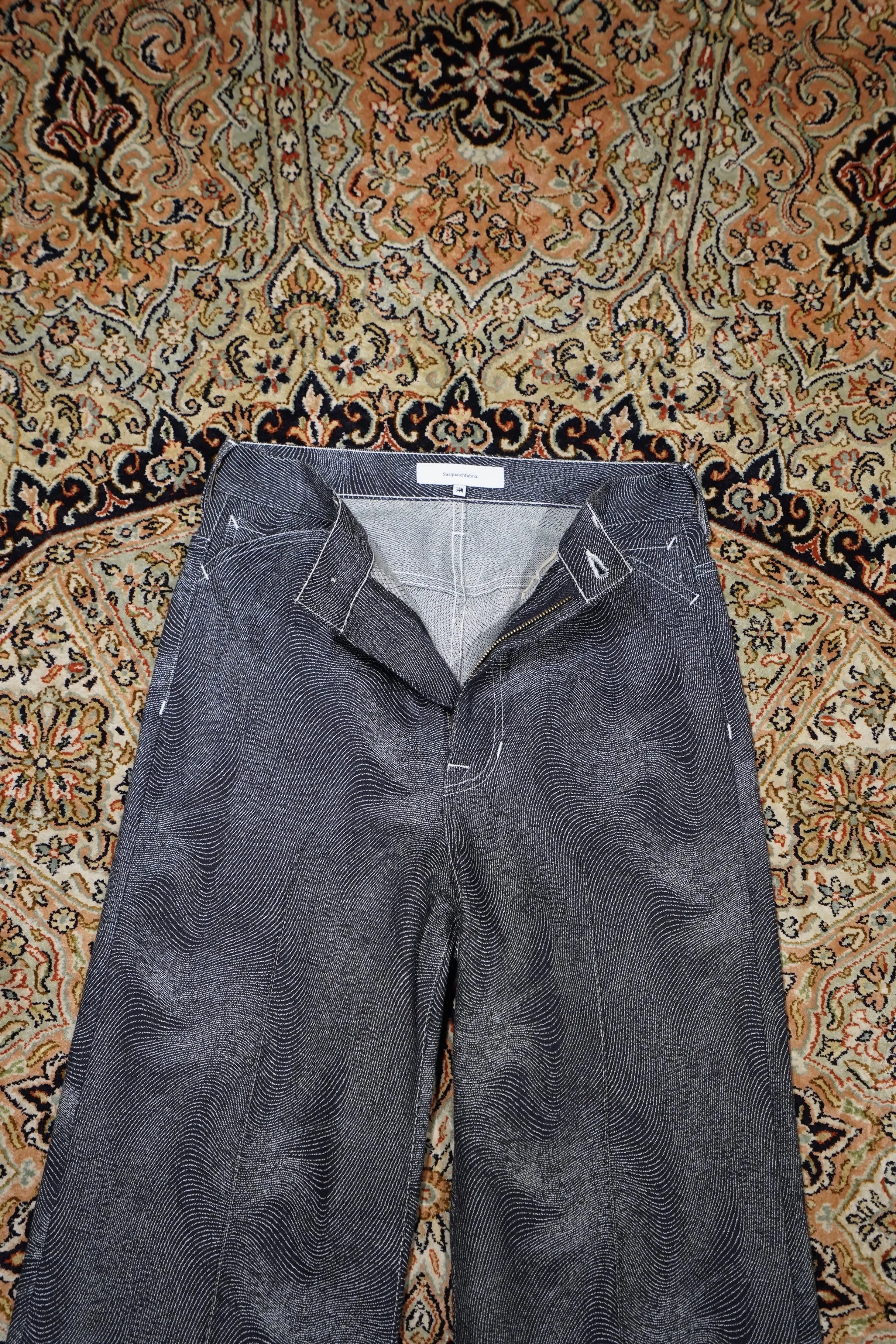 Sasquatchfabrix. 5PK FLARE PANTS (DENIM)