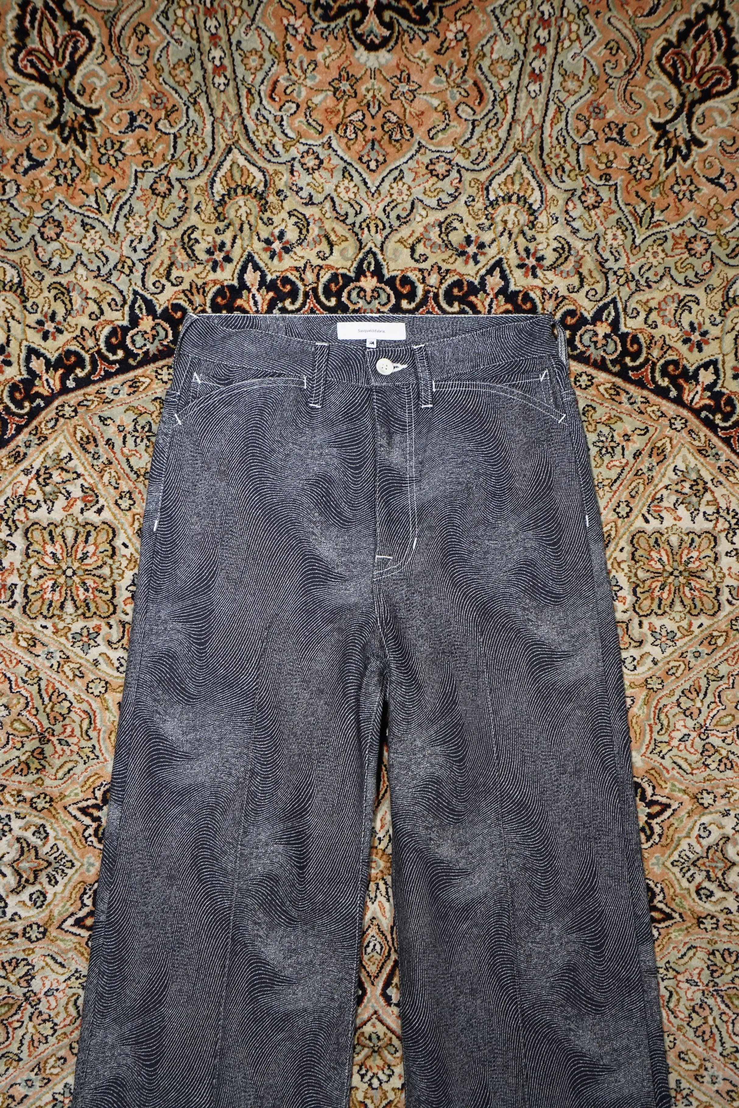 Sasquatchfabrix. 5PK FLARE PANTS (DENIM)