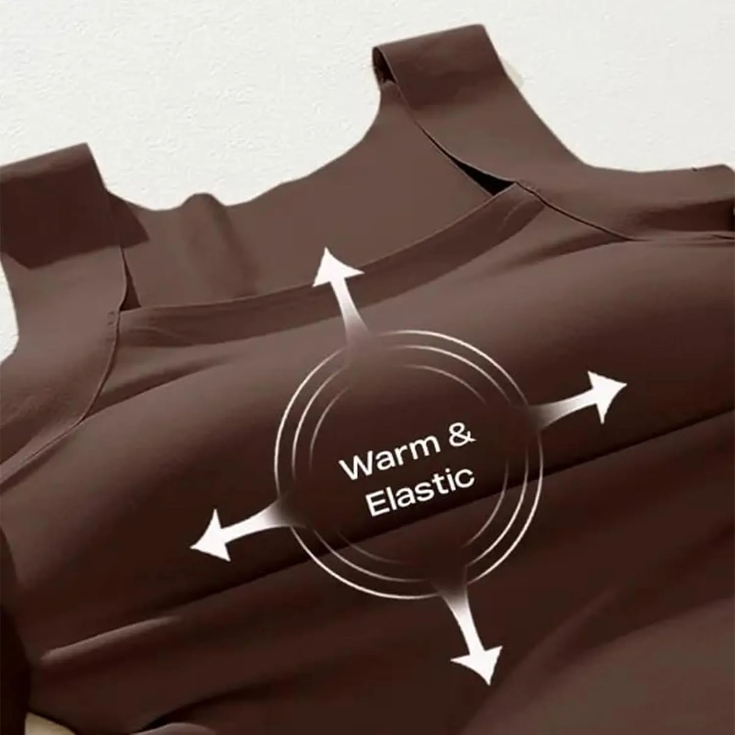 Shamfreshen U Neck Shapewear Built-in Bra Tank, Camisole Tops for Women Built in Bra, Tummy Control Tank Tops