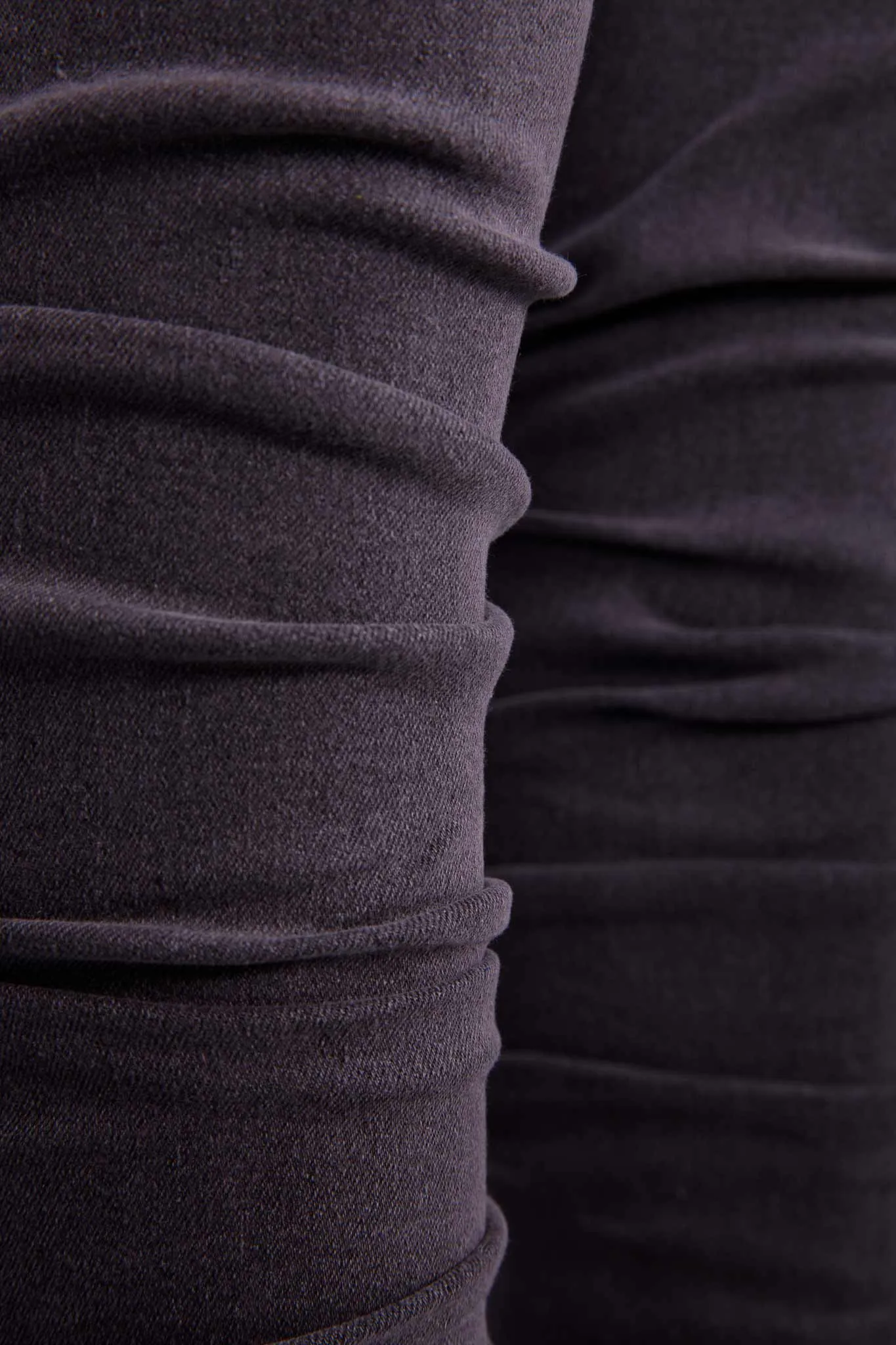 SKINNY DRAPED JEANS