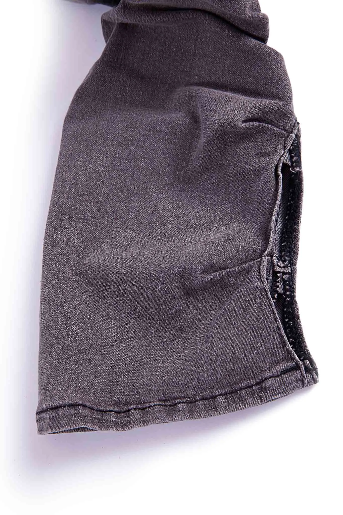 SKINNY DRAPED JEANS