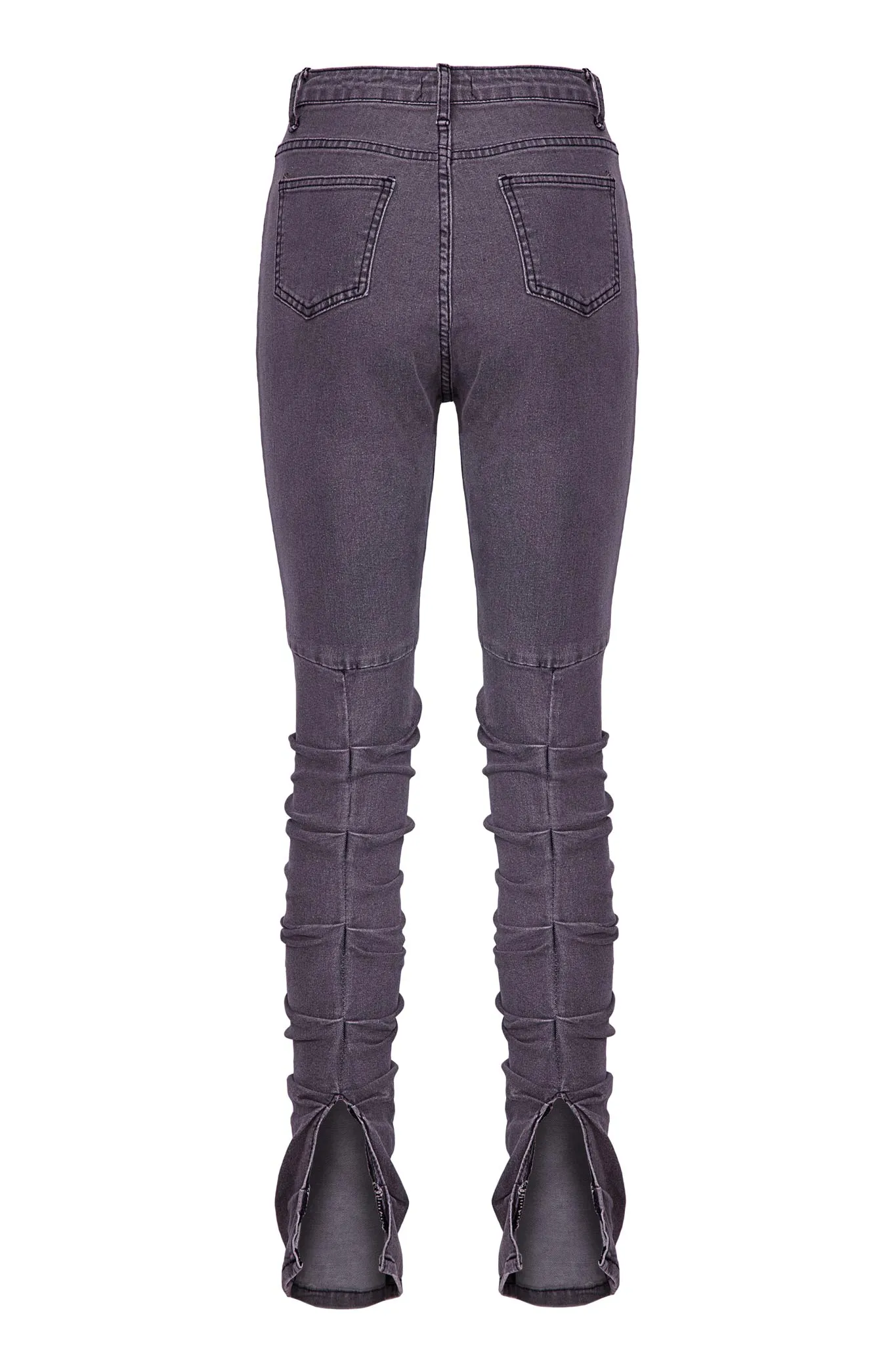 SKINNY DRAPED JEANS
