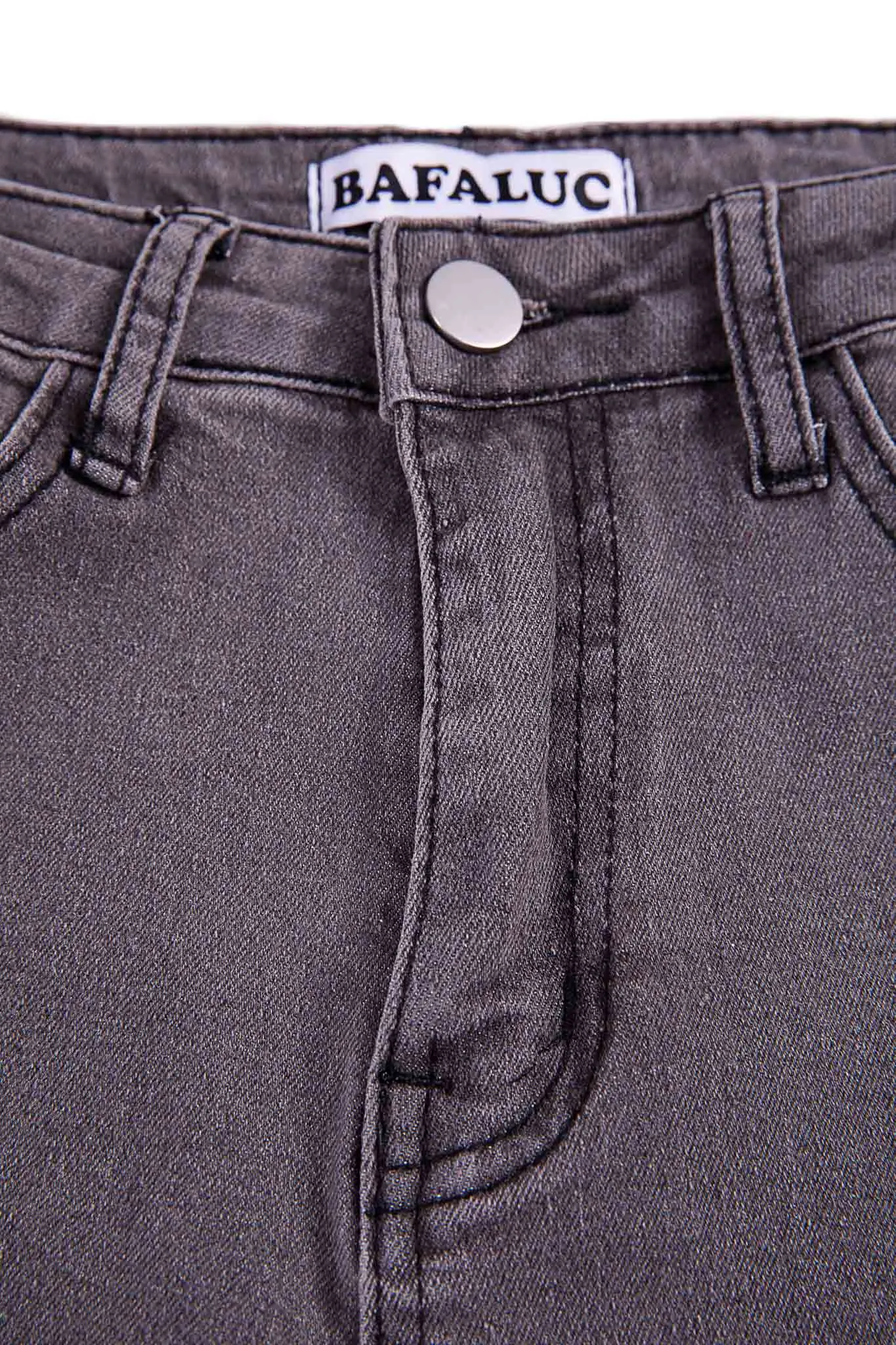 SKINNY DRAPED JEANS