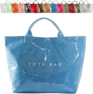 Stellaya Tote Bag,Stellaya Womens Letters Print Tote Bag, PVC Waterproof Kraft Paper Handbags, Perfect for any Occasion