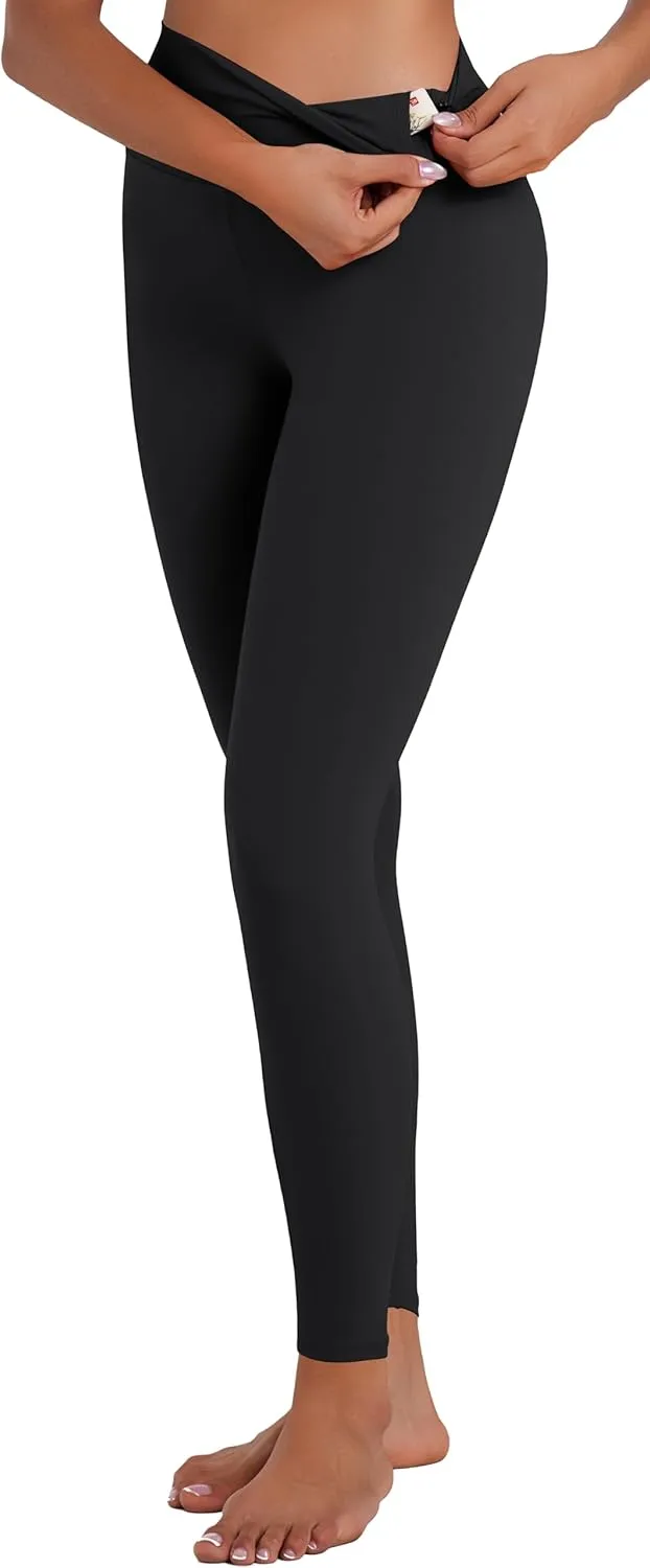 Sunzel Sunlissia High Waisted Leggings for Women Tummy Control Yoga Pants Workout Leggings for Gym Running Everyday