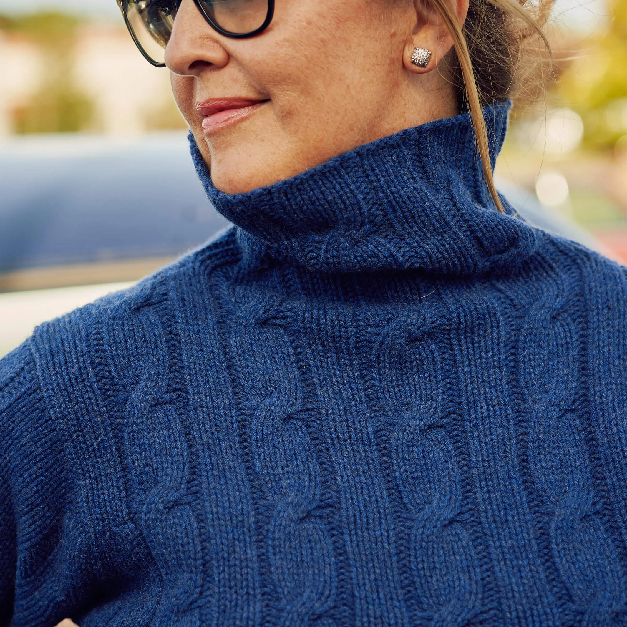 The Laiose 6-Ply Cashmere Funnel Sweater