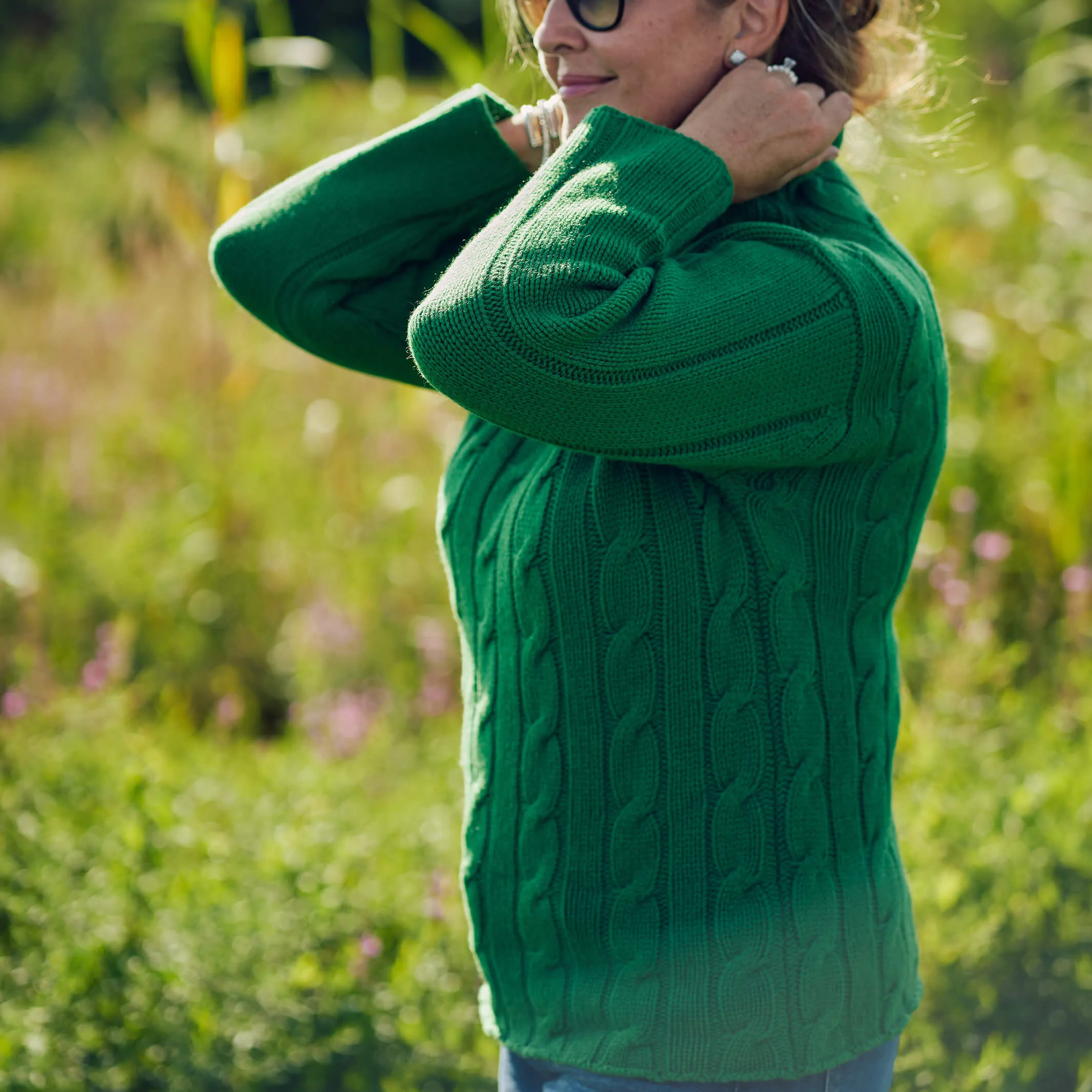 The Laiose 6-Ply Cashmere Funnel Sweater