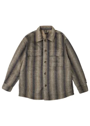 THRILLS - Prairie Overshirt - Brown