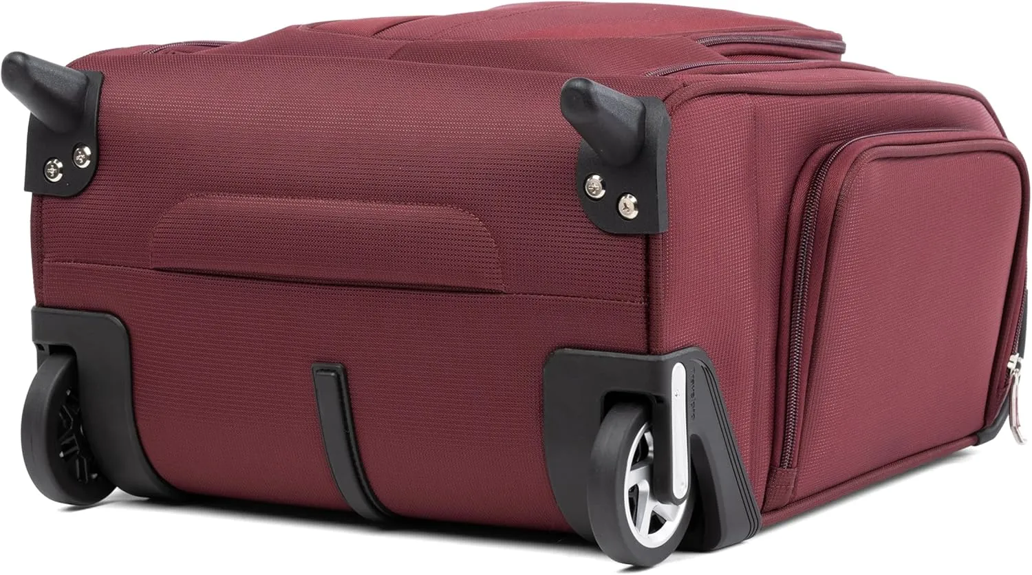 Travelpro Luggage Maxlite 5 Softside Lightweight Rolling Underseat Compact Carry on Upright 2 Wheel Bag, Men and Women, Burgundy, 15-Inch