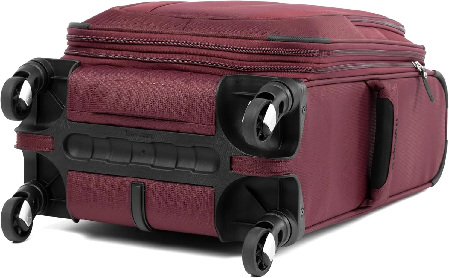 Travelpro Maxlite 5 Softside Expandable Carry on Luggage with 4 Spinner Wheels, Lightweight Suitcase, Men and Women, Burgundy, Compact Carry on 20-Inch