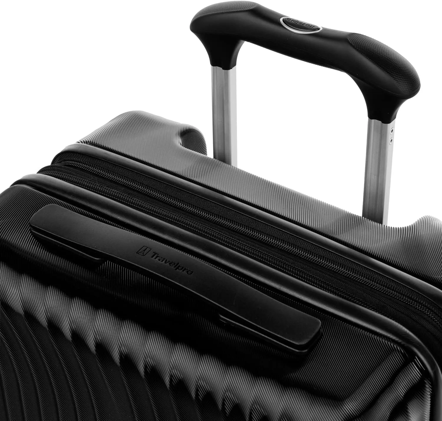 Travelpro Maxlite Air Hardside Expandable Carry on Luggage, 8 Spinner Wheels, Lightweight Hard Shell Polycarbonate Suitcase, Black, Compact Carry On 20-Inch