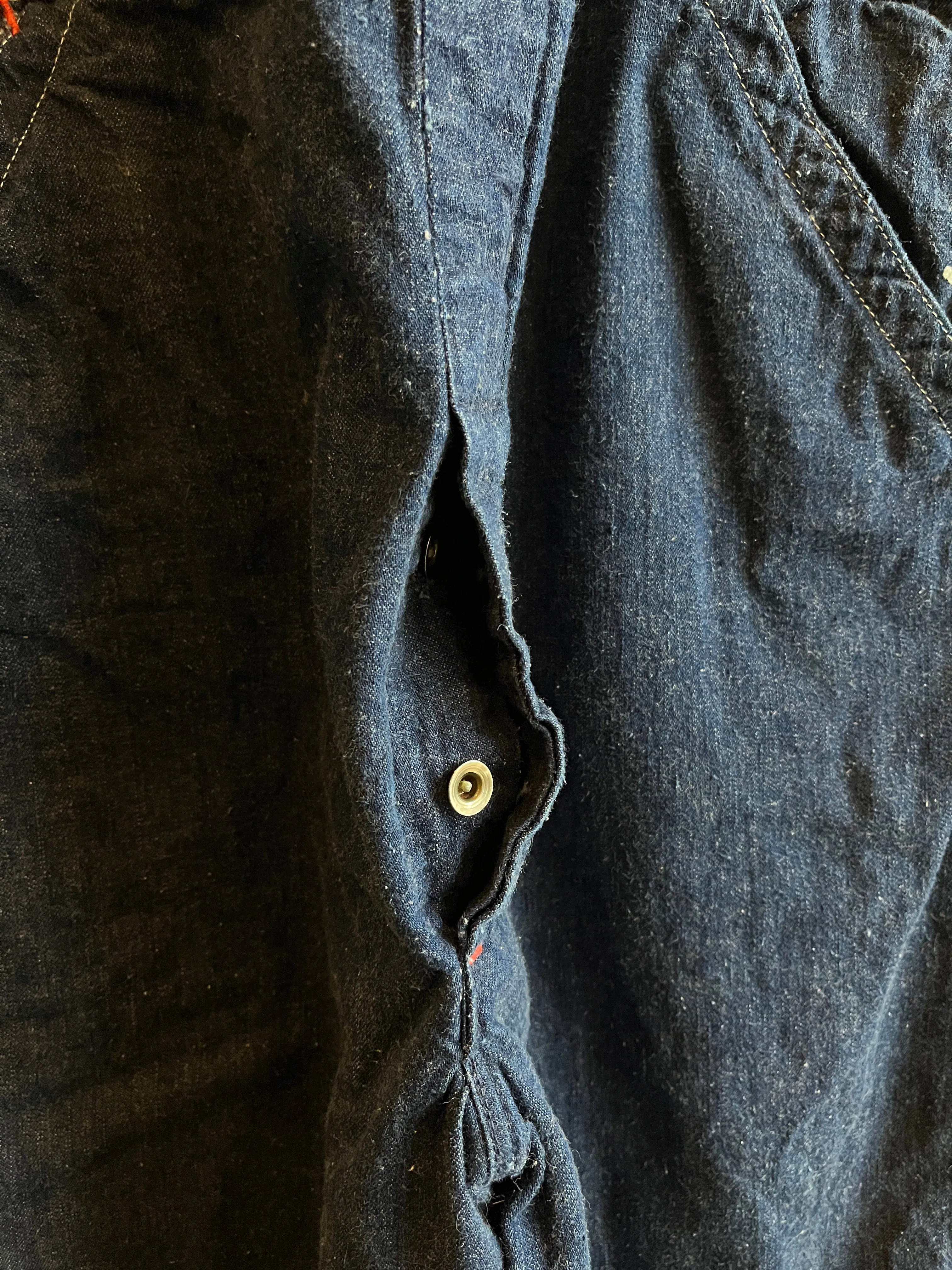 Vintage 1940/1950s Blue Bell Darkwash Denim Overalls